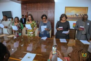 Speaking at the swearing-in ceremony, President Mahama emphasised the importance of the Commission in fostering accountability and strengthening citizens’ trust in governance. 